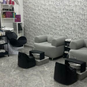 Glam Up: Classic, Gelish Manicure & Pedicure Or Nail Extensions NAILS Shop Online at Special Price from Dubai Offers