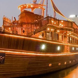 Rustar Premium Dhow Cruise Dinner For One, Two Or Four People EXPERIENCE RESTAURANTS Shop Online at Special Price from Dubai Offers