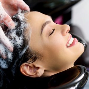 Hair Wash And Blow Dry With Optional Haircut Or/And Hot Oil HAIRDRESSER Shop Online at Special Price from Dubai Offers