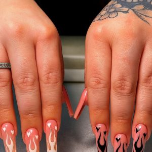 Acrylic Nail Extensions W Classic Or Gelish Color & Optional Pedicure NAILS Shop Online at Special Price from Dubai Offers