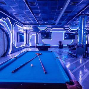 Choice Of 1, 2, 3, Or 5 Hours Of Billiards Pc Ps5 With Food Credit Men's Shop Online at Special Price from Dubai Offers