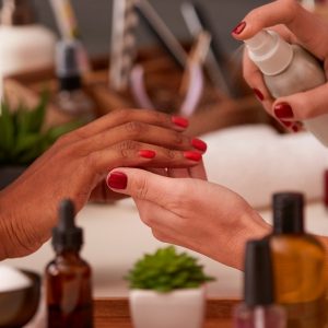 Classic Mani-pedi W Optional Foot Spa Or Poly Gel Or Gelish Mani-pedi NAILS Shop Online at Special Price from Dubai Offers