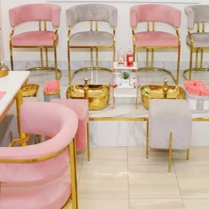 Classic Or Gelish Manicure & Pedicure With Blow-Dry Packages NAILS Shop Online at Special Price from Dubai Offers