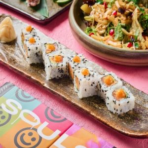 5* All-you-can-eat Sushi With Bottomless Soft Beverages JAPANESE Shop Online at Special Price from Dubai Offers