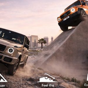 Mercedes-benz G-class Luxury Track Experience In Dubai Men's Shop Online at Special Price from Dubai Offers