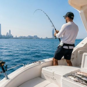 4-hour Private Luxury Yacht “”deep Sea”” Fishing Experience WATER SPORTS Shop Online at Special Price from Dubai Offers