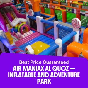 Experiences Air Maniax Al Quoz – Inflatable and Adventure Park Experiences Shop Online at Special Price from Dubai Offers