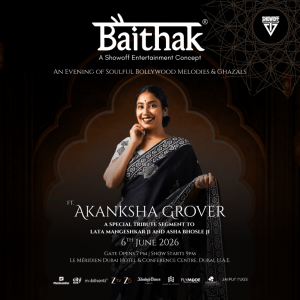 Concerts Baithak ft. Akanksha Grover in Dubai Concerts Shop Online at Special Price from Dubai Offers