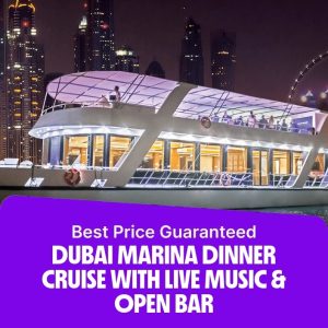 Boat Tours and Cruises Dubai Marina Dinner Cruise with Live Music & Open Bar Boat Tours and Cruises Shop Online at Special Price from Dubai Offers