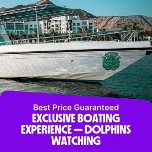 Sightseeing and Tours Exclusive Boating Experience – Dolphins Watching Sightseeing and Tours Shop Online at Special Price from Dubai Offers
