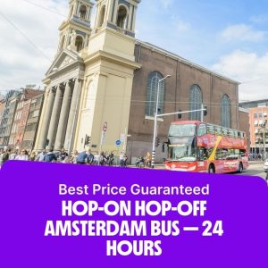 Sightseeing and Tours Hop-On Hop-Off Amsterdam Bus – 24 Hours Sightseeing and Tours Shop Online at Special Price from Dubai Offers