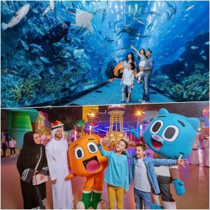 Combos and more adventures IMG Park + Dubai Aquarium – Combo Combos and more adventures Shop Online at Special Price from Dubai Offers