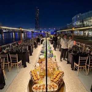 Luxury Dubai Canal Cruise With Soft Or House Beverages EXPERIENCE RESTAURANTS Shop Online at Special Price from Dubai Offers