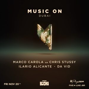Nightlife Marco Carola presents Music On | Pacha Icons in Dubai Nightlife Shop Online at Special Price from Dubai Offers