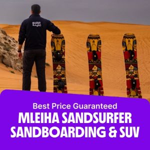 Top-Rated Attractions Mleiha Sandsurfer Sandboarding & SUV Top-Rated Attractions Shop Online at Special Price from Dubai Offers