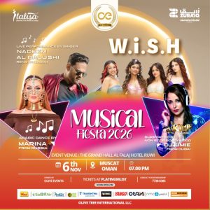 Concerts Musical Fiesta 2026 in Muscat Concerts Shop Online at Special Price from Dubai Offers