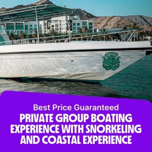 Sightseeing and Tours Private group Boating Experience with Snorkeling and Coastal Experience Sightseeing and Tours Shop Online at Special Price from Dubai Offers
