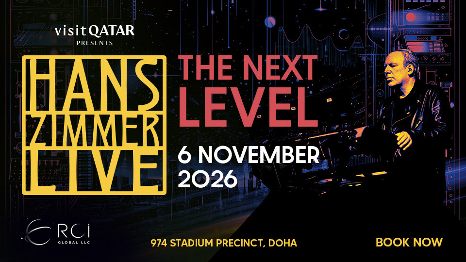 Hans Zimmer enters THE NEXT LEVEL... in Doha Concerts at dubaioffers.com Hans Zimmer enters THE NEXT LEVEL... in Doha Concerts at dubaioffers.com